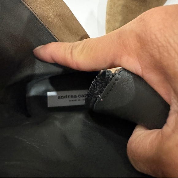 Andrea Carrano Ronda taupe suede ankle boot Made in Italy NEW - Picture 8 of 12